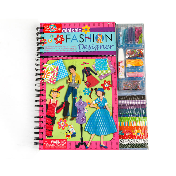 Sketch Book-Toy Spiral Book Fshion Toy Suit